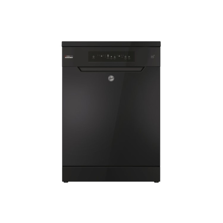 Hoover H-Dish 300 Freestanding Dishwasher - Smart Wi-Fi, C-Rated, Black