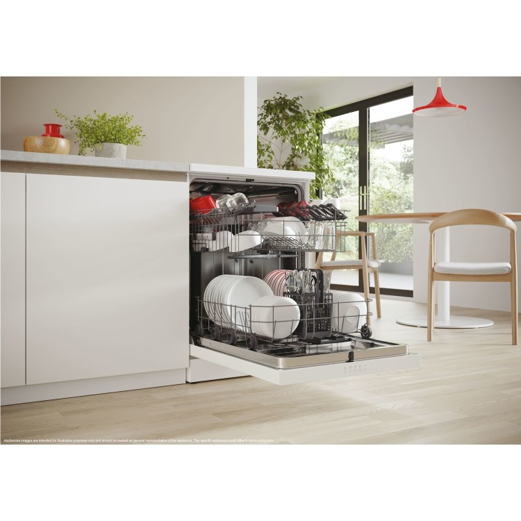 Hoover H-Dish 300 Freestanding Dishwasher - White