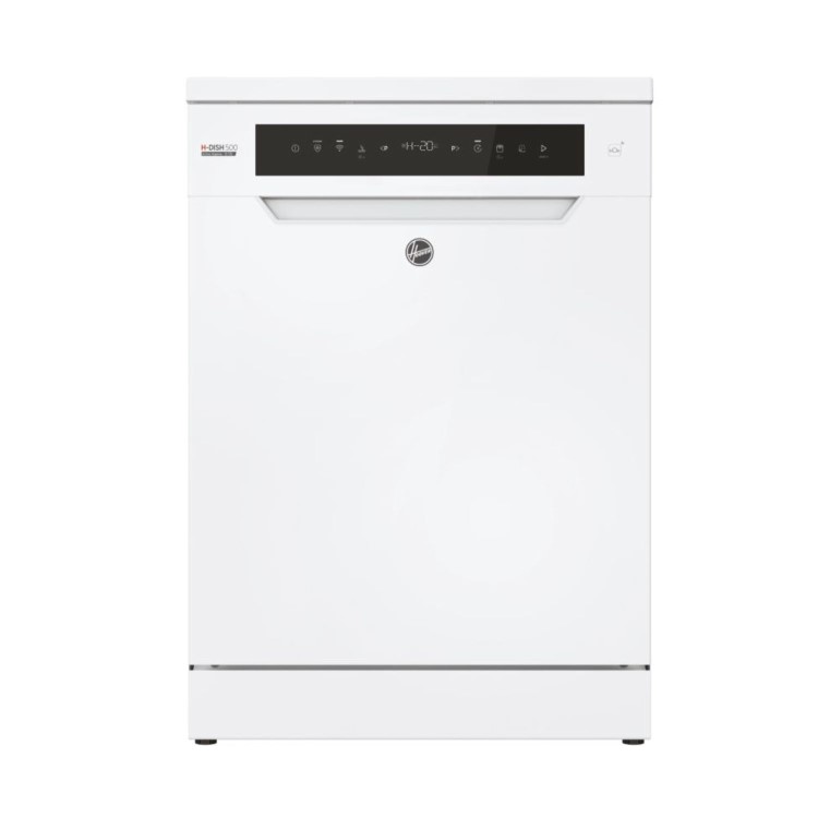 Hoover H-DISH 500 Freestanding Dishwasher - Smart Wi-Fi, C-Rated, White