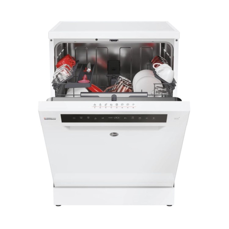 Hoover H-DISH 500 Freestanding Dishwasher - Smart Wi-Fi, C-Rated, White