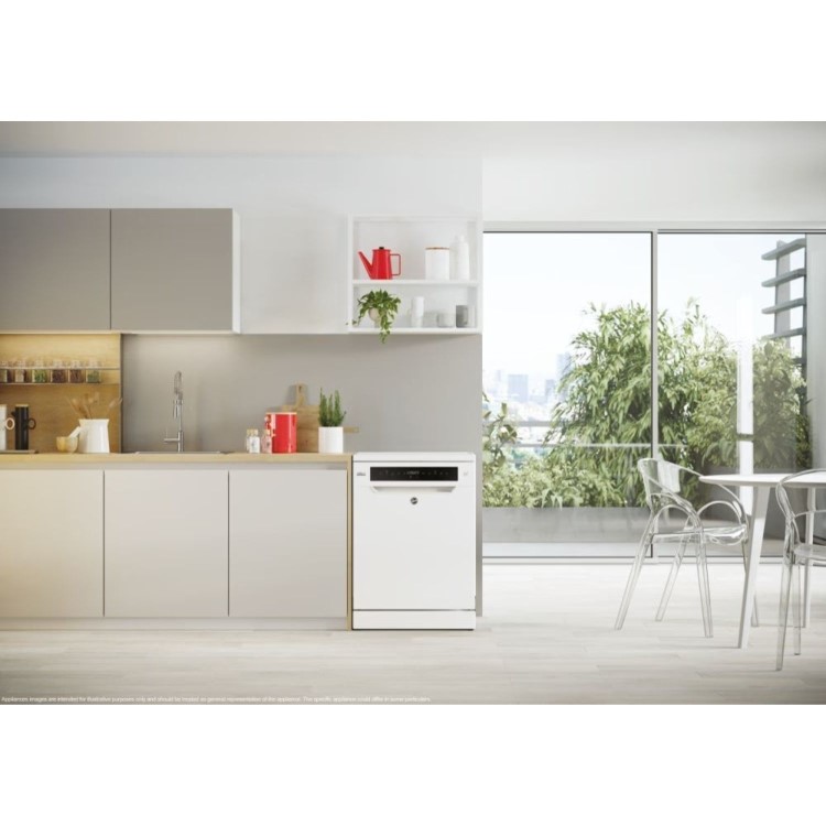 Hoover H-DISH 500 Freestanding Dishwasher - White