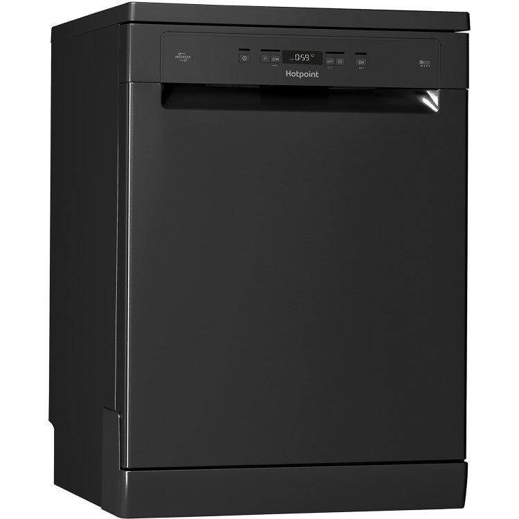 Hotpoint Extra Freestanding Dishwasher - Black