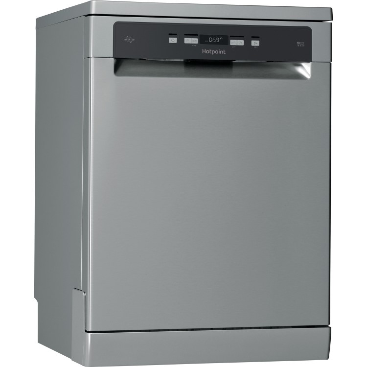 Hotpoint Extra Freestanding Dishwasher - Silver