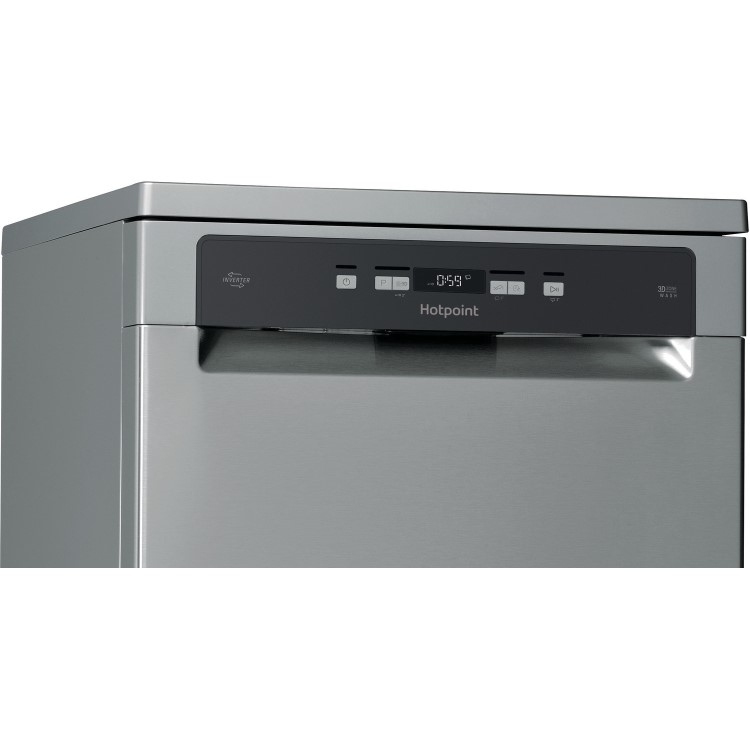 Hotpoint Extra Freestanding Dishwasher - Silver