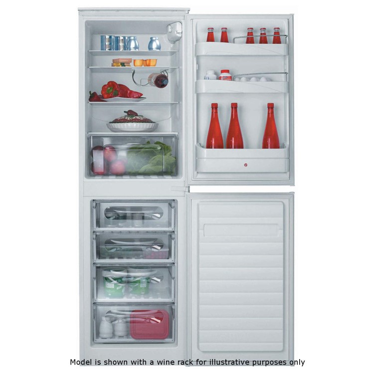 Hoover HFFBP3050K 50-50 Frost Free Integrated Fridge Freezer