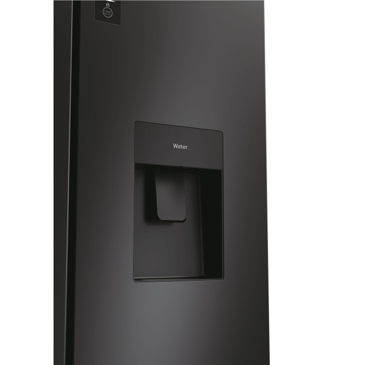 Haier FD 70 Series 5 444 Litre French Style American Fridge Freezer - Black