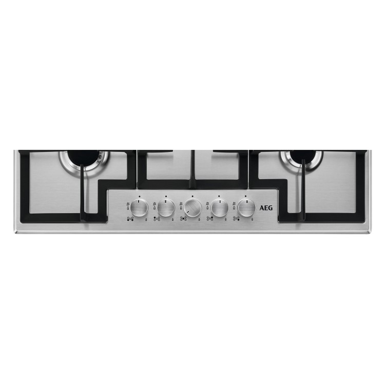 AEG 3000 Series 75cm 5 Burner Gas Hob - Stainless Steel