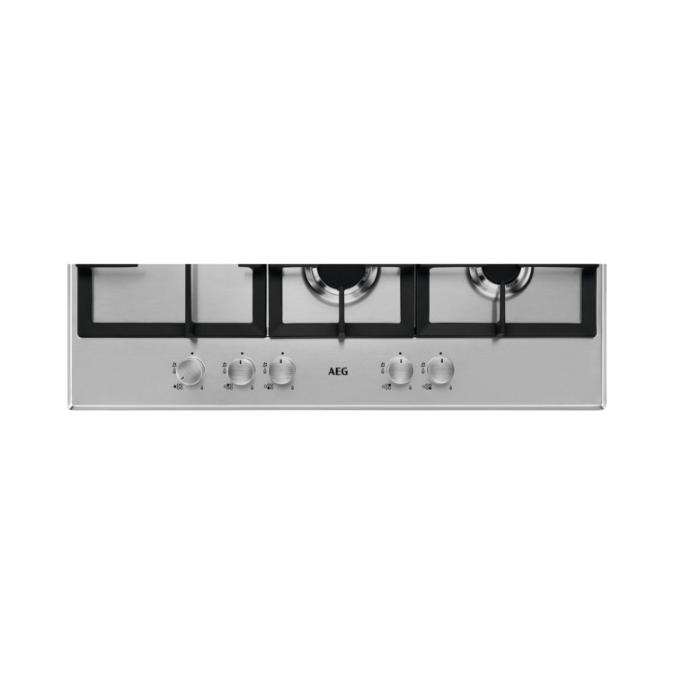 AEG 3000 Series 75cm 5 Burner Gas Hob - Stainless Steel