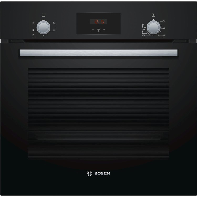 GRADE A3 - Bosch HHF113BA0B Serie 2 Electric Built-in Single Fan Oven - Black