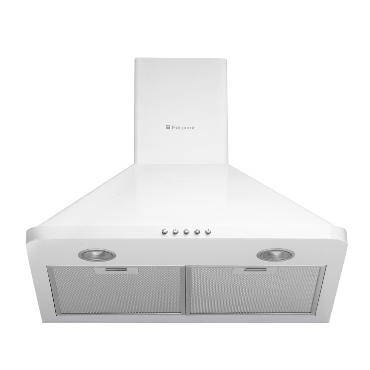 Hotpoint HHP65CMWH Classic 60cm Chimney Cooker Hood White