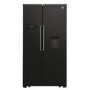 Hoover 532 Litre Side-By-Side American Fridge Freezer - Black