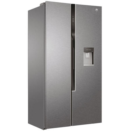 Hoover 521 Litre Side-By-Side American Fridge Freezer - Silver