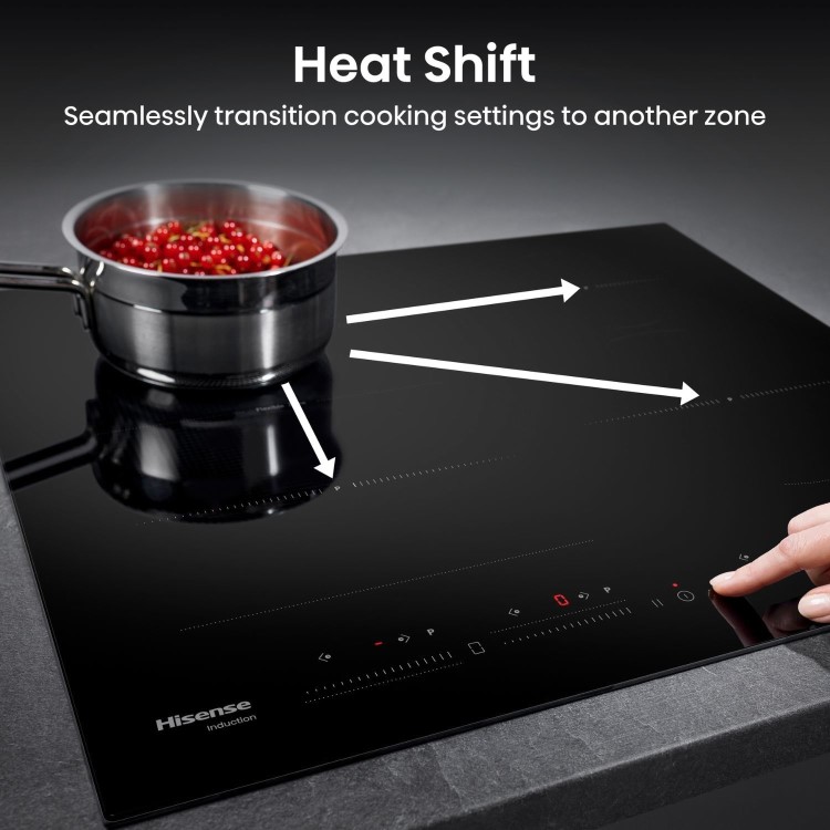 Hisense 59cm 4 Zone Induction Hob