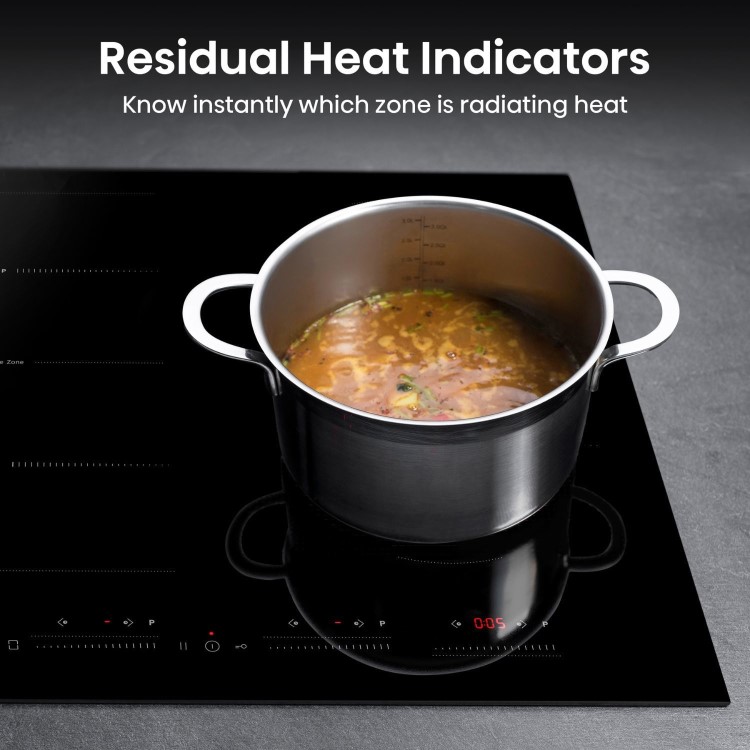 Hisense 59cm 4 Zone Induction Hob