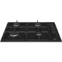 Refurbished Beko HIBG64120SB 60cm 4 Burner Gas Hob Black