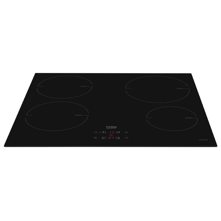 Refurbished Beko HII64400MT 60cm 4 Zone Induction Hob Black