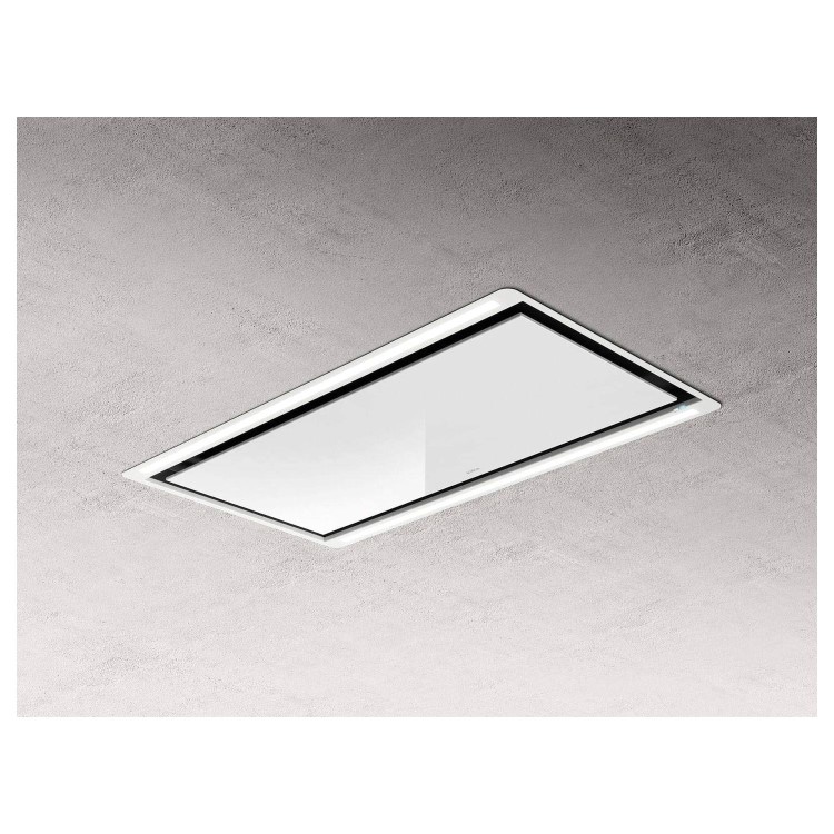 Elica Ceiling Extractor Hood - White