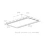 Elica Ceiling Extractor Hood - White