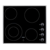 AEG HK614010MB Four Zone 60cm Ceramic Hob with Stainless Steel Frame