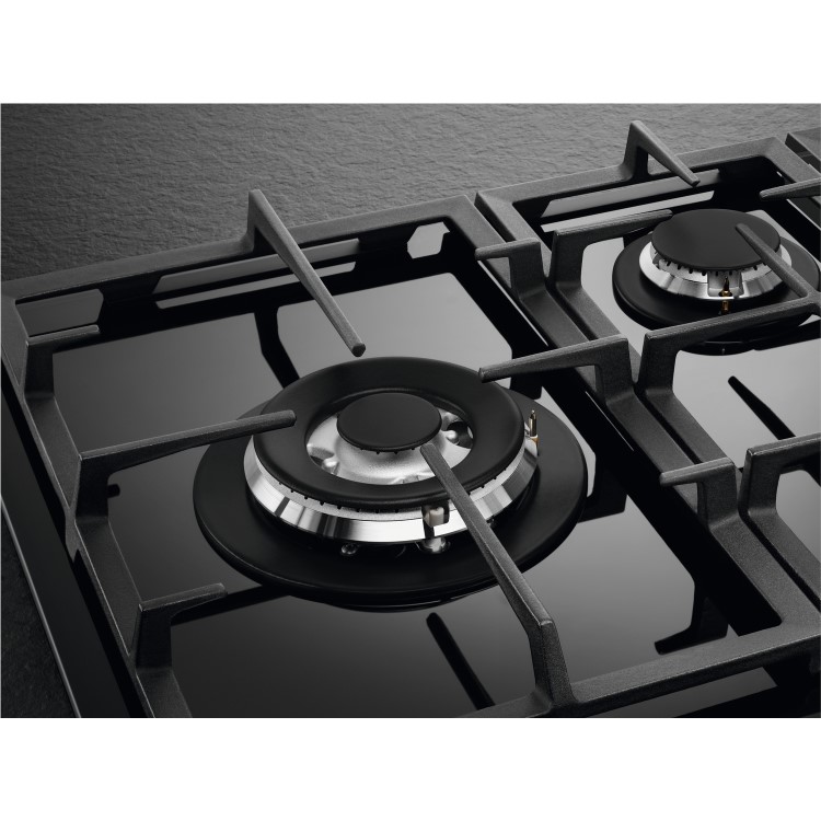 AEG 6000 Series 74cm 5 Burner Gas Hob - Black