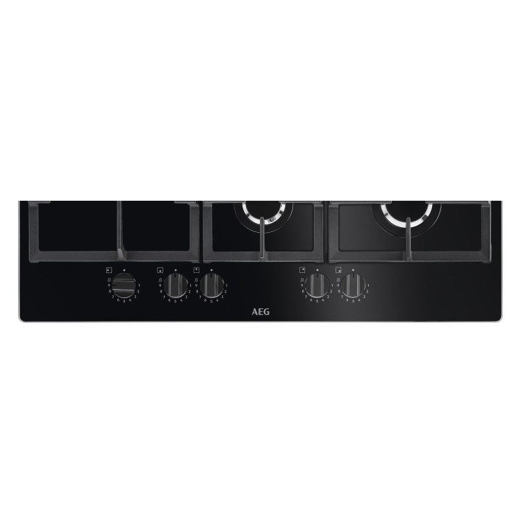 AEG 6000 Series 74cm 5 Burner Gas Hob - Black