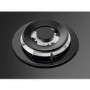 AEG 74cm Gas on Glass 5 Burner Gas Hob - Black