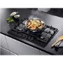 AEG 74cm Gas on Glass 5 Burner Gas Hob - Black