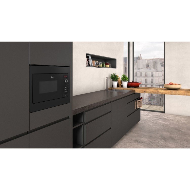 Neff N30 Built-In Microwave - Black