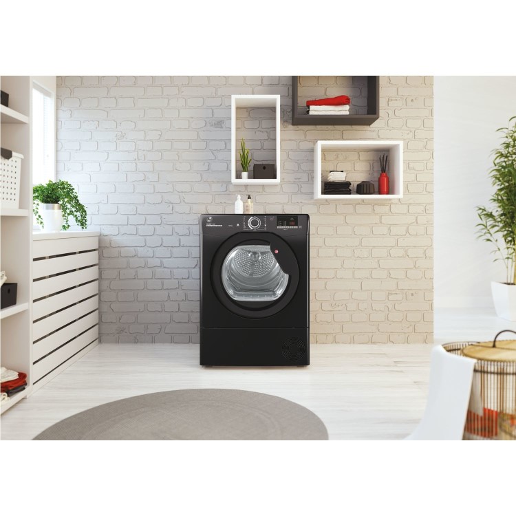 Hoover H-Dry 300 10kg Condenser Tumble Dryer - Black