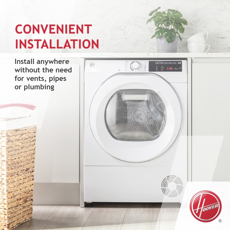 Hoover H-Dry 300 10kg Condenser Tumble Dryer- White