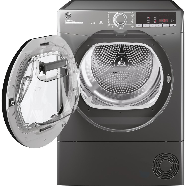 Hoover H-Dry 300 9kg Condenser Tumble Dryer - Graphite