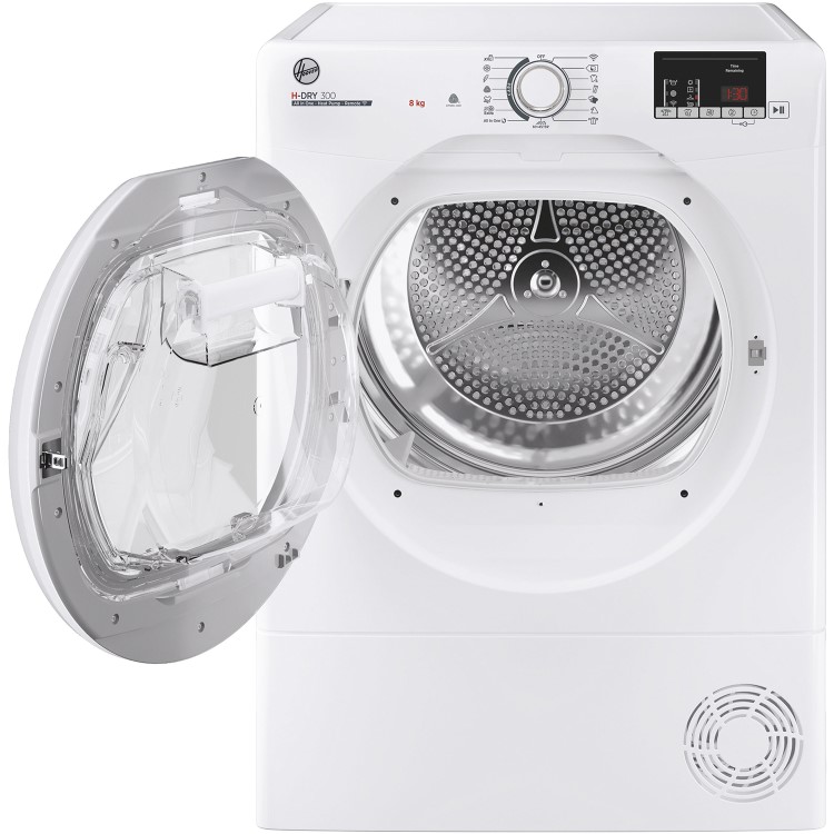 Hoover H-Dry 300 8kg Heat Pump Tumble Dryer - White