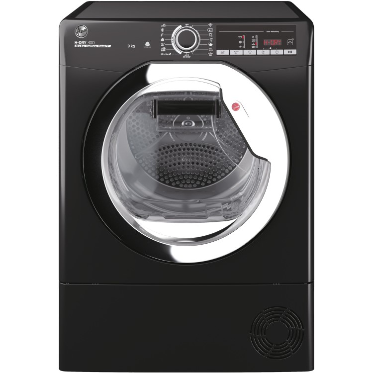 Hoover H-Dry 300 9kg Heat Pump Tumble Dryer - Black