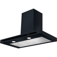 Rangemaster Hi-Lite Flat 110cm Chimney Cooker Hood Black