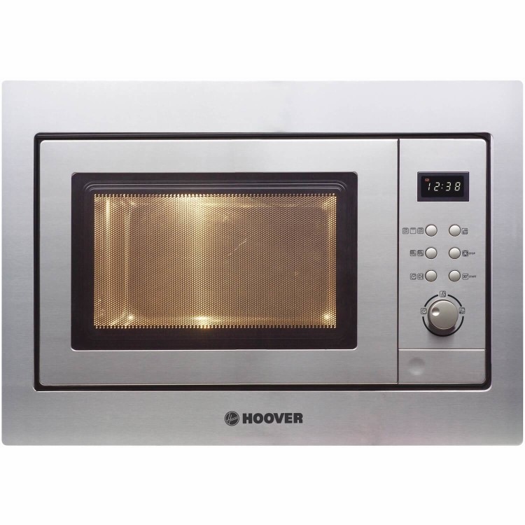 Hoover Built-In Microwave with Grill - Stainless Steel