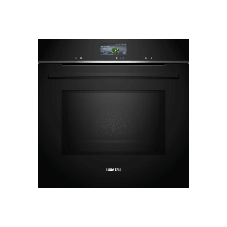 Siemens iQ700 Built-In Combination Microwave Oven - Black