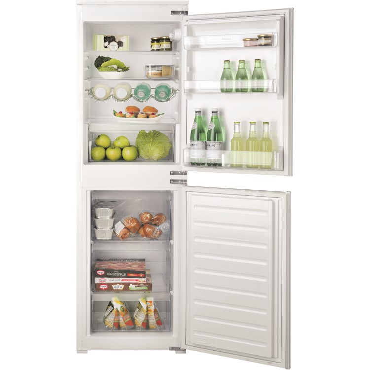 HOTPOINT HMCB50501AA 265 Litre Integrated Fridge Freezer 50/50 Split 178cm Tall  54cm Wide - White