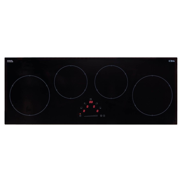 Refurbished CDA HN9626FR 90cm 4 Zone Linear Induction Hob Front Touch Control