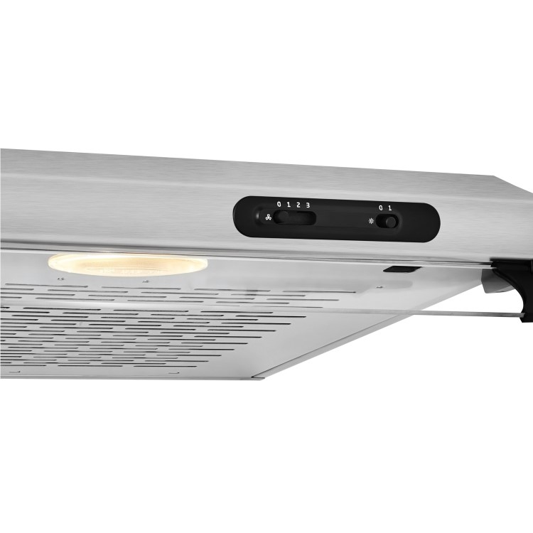 Refurbished Beko HNS61110X 60cm Visor Cooker Hood Stainless Steel