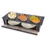 Hostess HO392BL Black Hostess Heated Buffet Servers