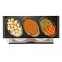 Hostess HO392BL Black Hostess Heated Buffet Servers