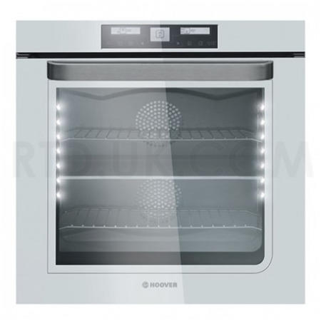 Hoover HOA65VW Multifunction 76L Electric Built-in Single Oven With Double Oven Divider - White