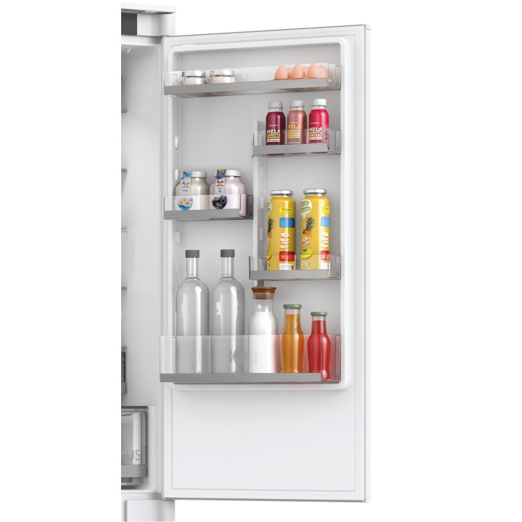 Refurbished Hoover HOBT5519EWK-1 Integrated 281 Litre 70/30 Frost Free Fridge Freezer White