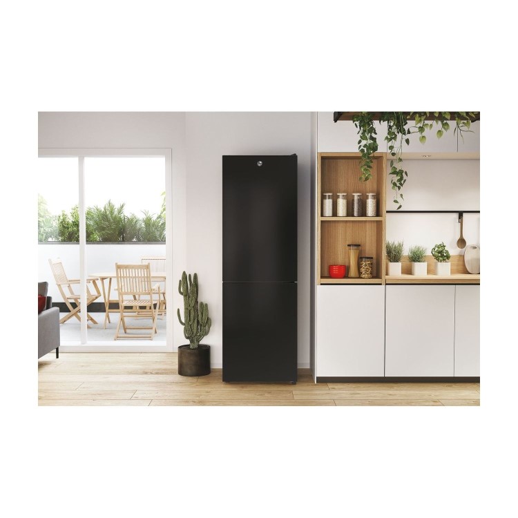 Hoover 341 Litre 70/30 Freestanding Fridge Freezer - Black