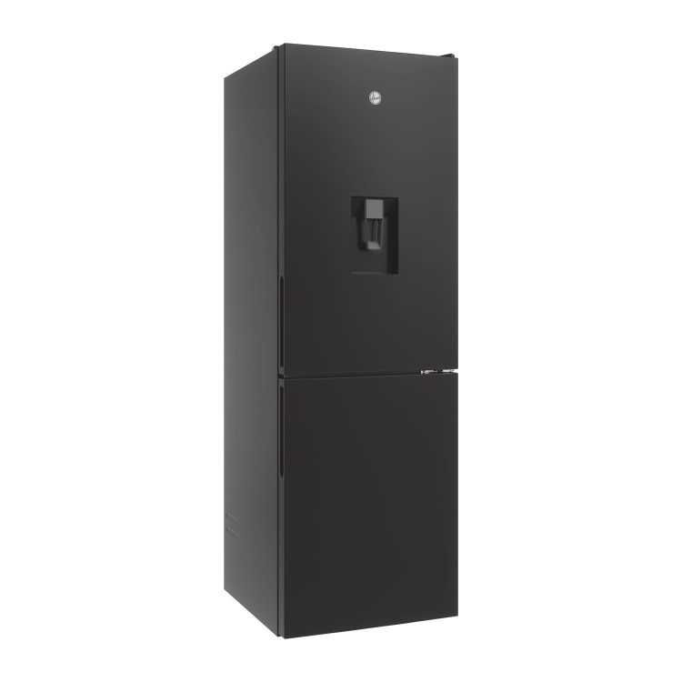 Hoover 339 Litre 60/40 Freestanding Fridge Freezer With Water Dispenser - Black