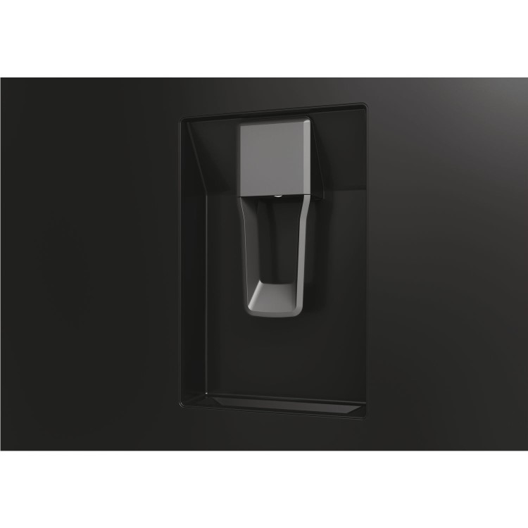 Hoover 339 Litre 60/40 Freestanding Fridge Freezer With Water Dispenser - Black