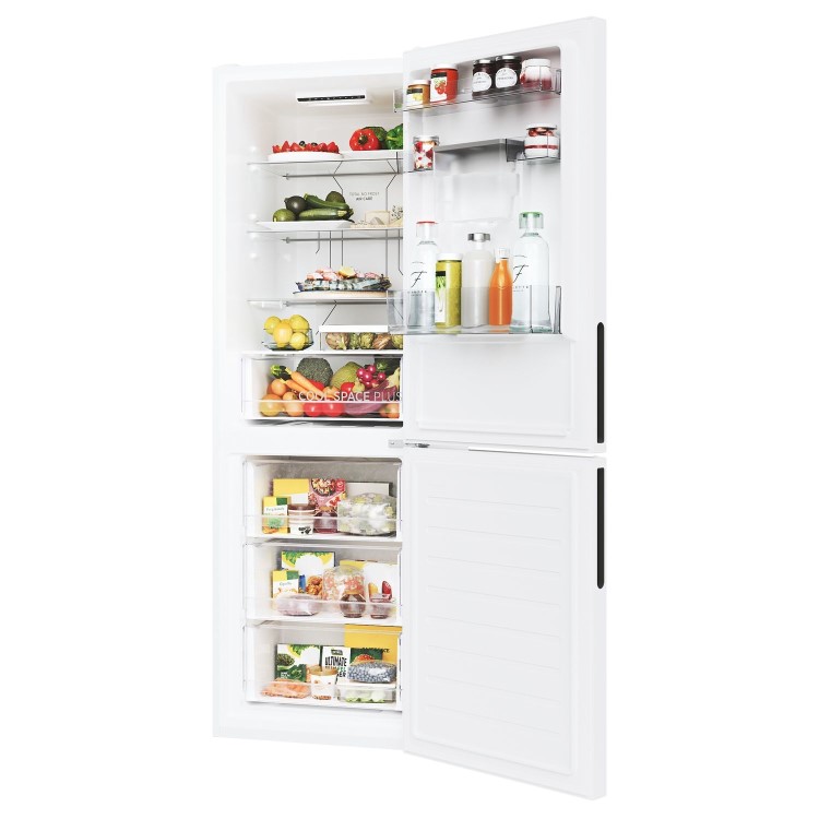 Hoover 339 Litre 60/40 Freestanding Fridge Freezer With Water Dispenser - White