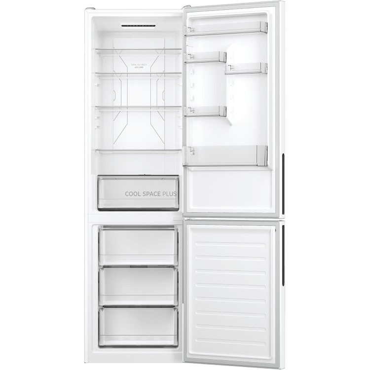 Refurbished Hoover H-FRIDGE 500 HOCE4T620EWK Freestanding 377 Litre 60/40 Frost Free Fridge Freezer White