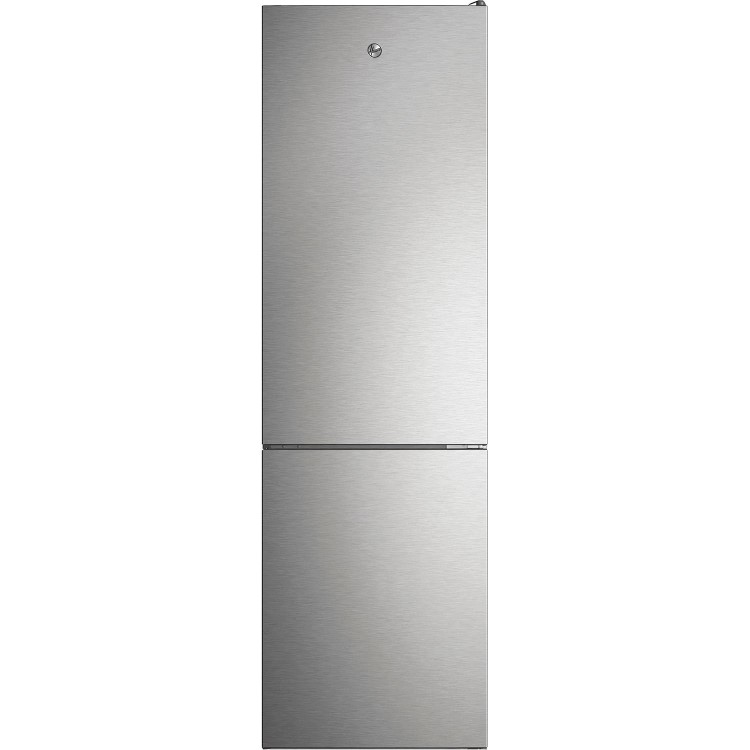 Refurbished Hoover H-FRIDGE 500 HOCE4T620EXK Freestanding 377 Litre 70/30 Frost Free Fridge Freezer Silver