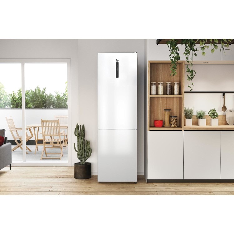 Hoover H-Fridge 500 377 Litre 70/30 Freestanding Fridge Freezer - White